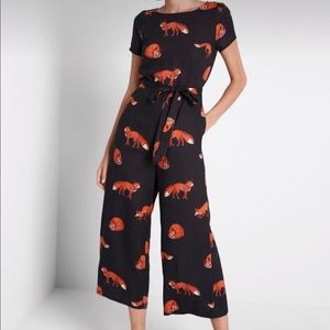 ModCloth Fox Jumpsuit